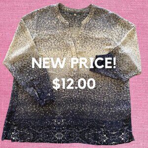 NOW ONLY $12.00 (WAS $30) - Rose & Olive Long Sleeve Blouse